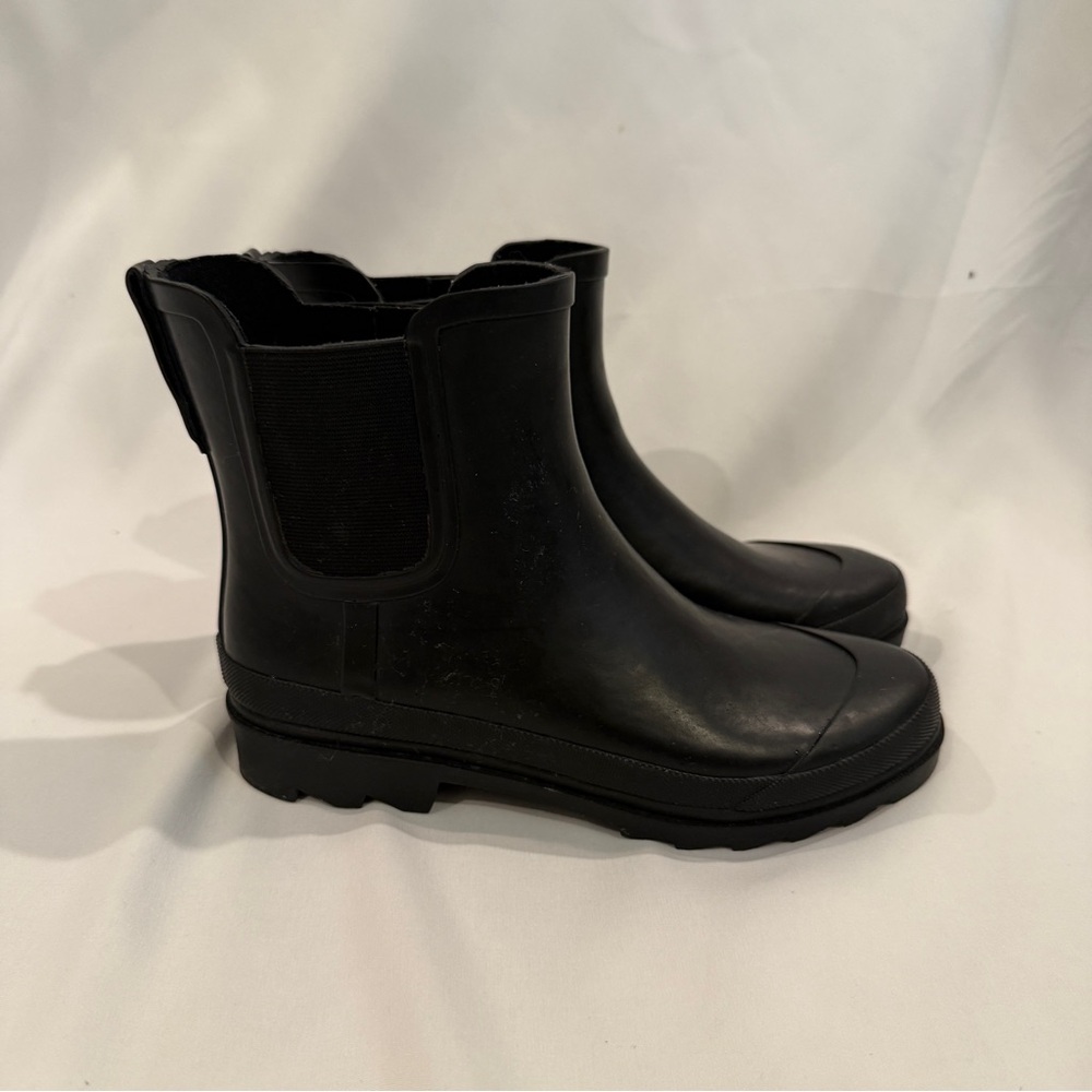J.Crew Short Lug-Sole Rain Boots 7 - Picture 6 of 7